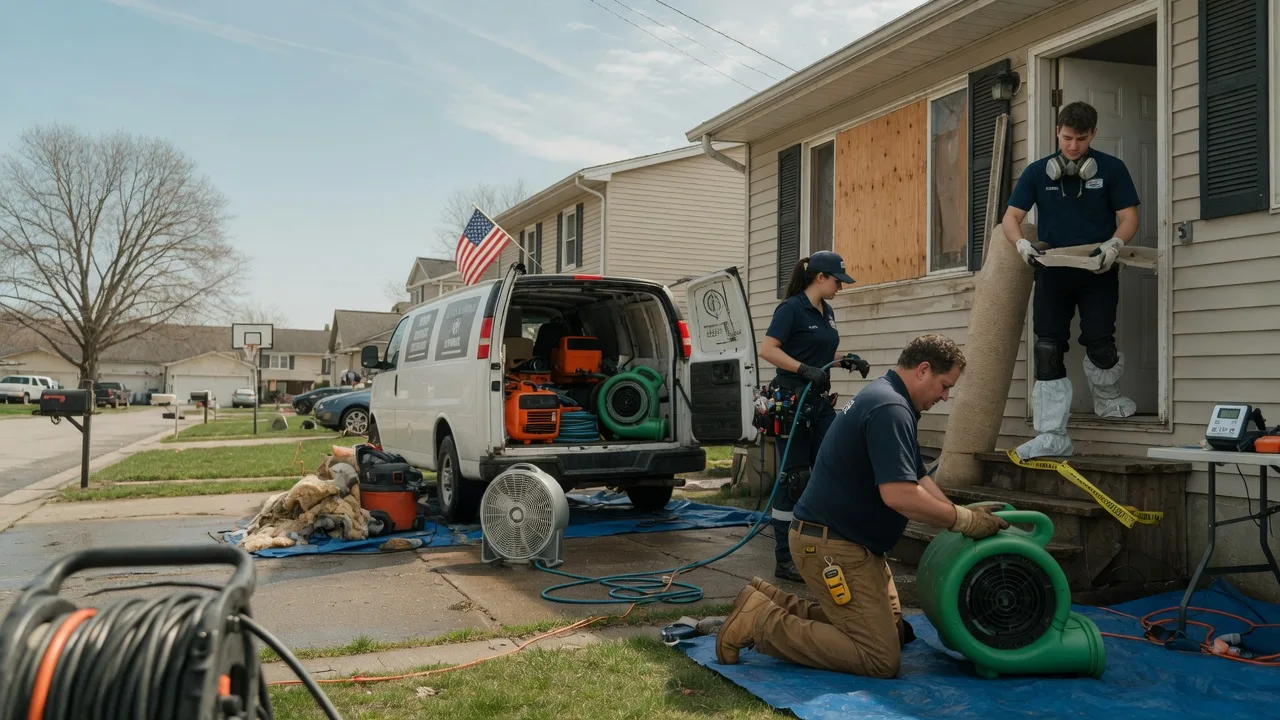 Water Damage Restoration in Kress, TX near me